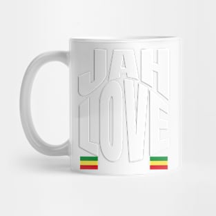 Jah Love Rasta Lion Reggae Rastafari Mug